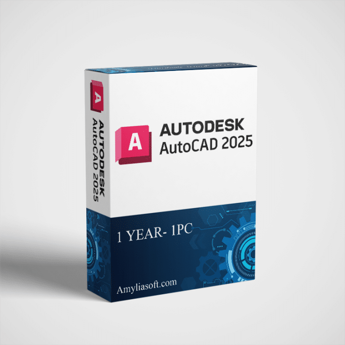 autocad 2025 1pc 1yr